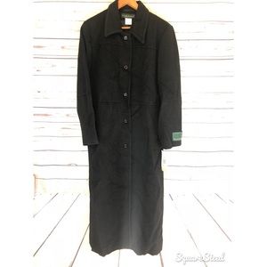Harve Benard Black Trench Coat